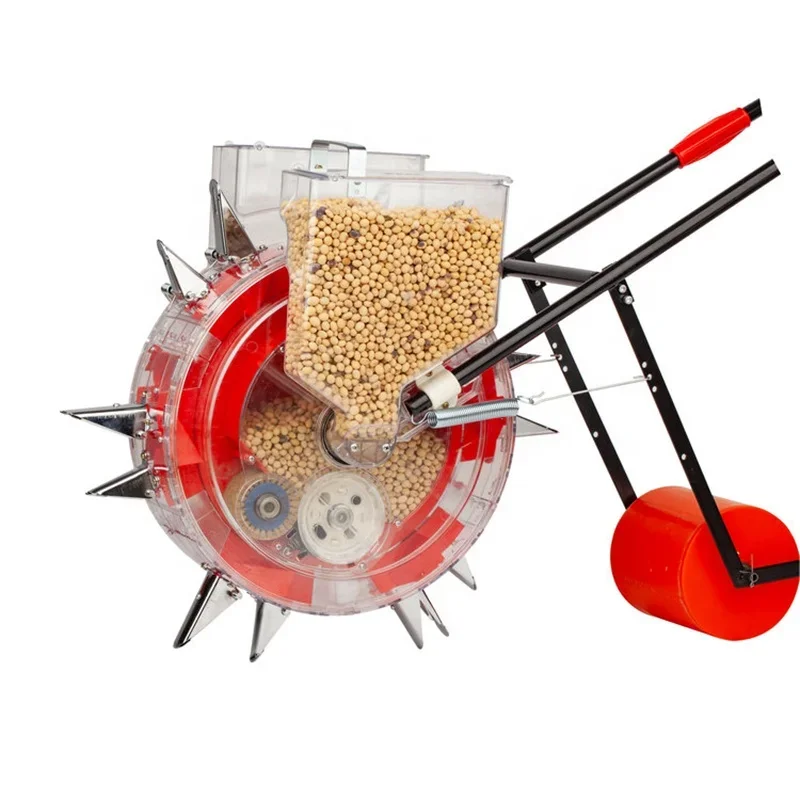 New Type Single Row Mini Manual Corn Seeding And Fertilizing Machine/corn Seeder Parts Precision Seed