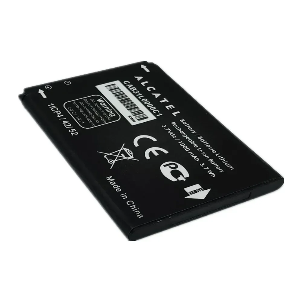 Original For Alcatel i808 A383G VF555 OT-3040 TCL T66 A890 One Touch 282 813 890D CAB31L0000C1 CAB31L0000C2 Cell Phone Batteries