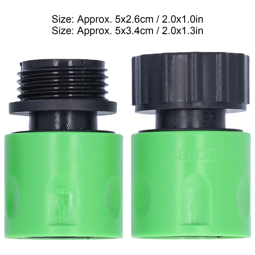 Durable Leak-Proof Quick Connector Plastic Easy To Install Hose Coupler with Rubber Gaskets Watering Equipment Lawn Irrigation