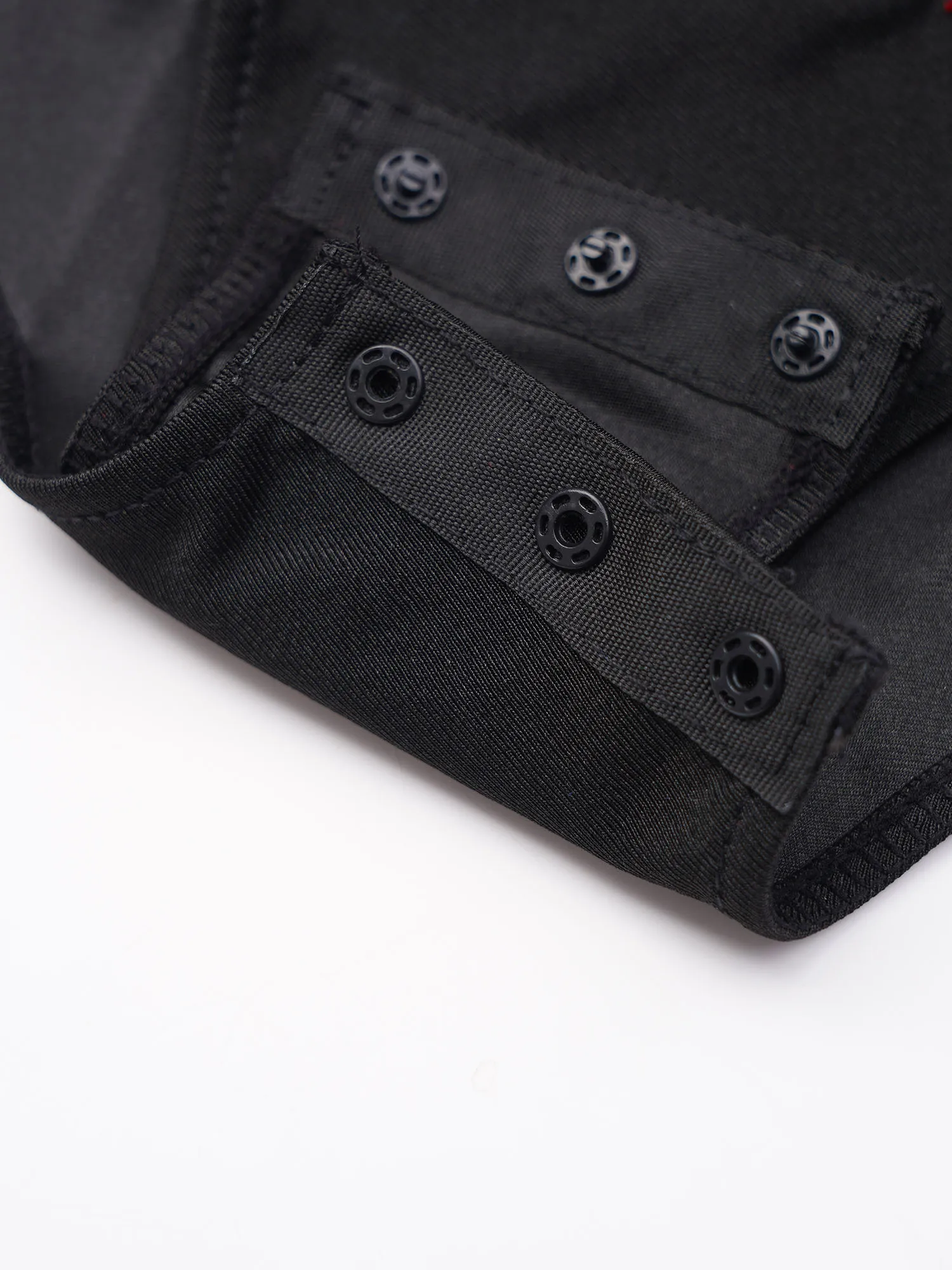 3 pçs/set crianças meninas roupa de ginástica brilhante strass metálico contraste cor collant colete leggings para patinação artística dança