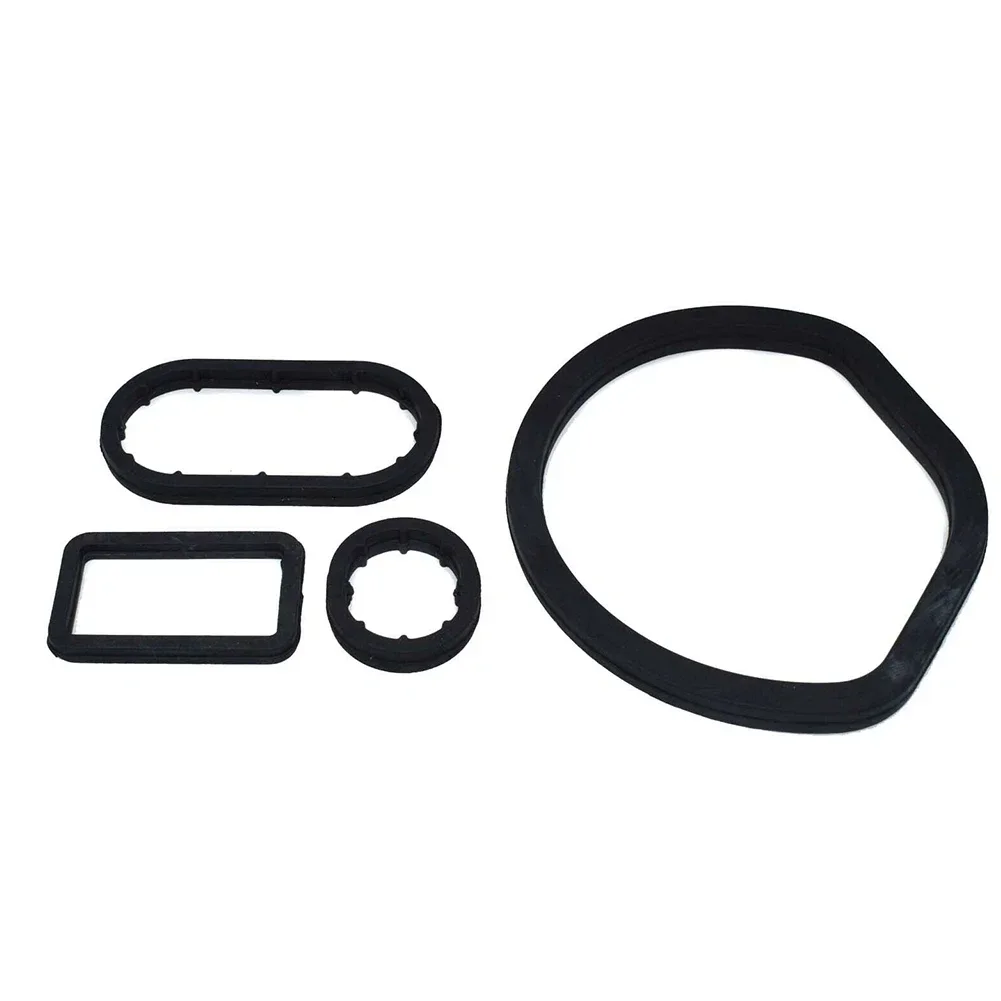 CarHome 4pcs/set Rubber Oil Filter Housing Seal Kit 1121840061 1121840161 1121840261 For Mercedes W163 W202 W203 W208 W210 W211 - Image 3