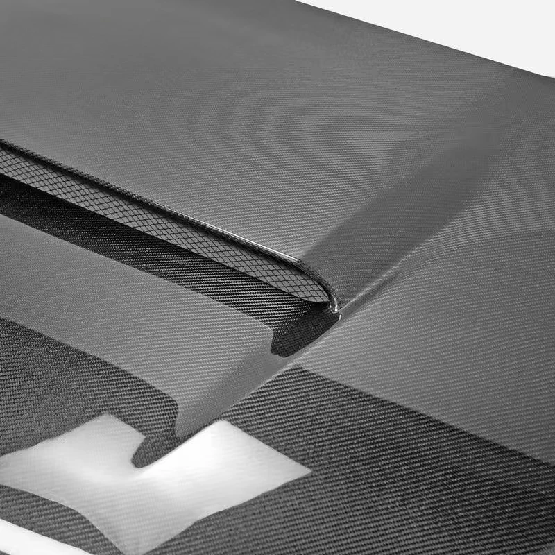 Icooh Racing Carbon Fiber Front Engine Hood Body Kit for Subaru Impreza WRX 2023-2024 Vs Styl Engine Bonnet