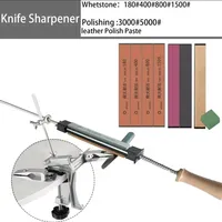 Fixed Angle Knife Sharpener Professional Sharpening Stone Kitchen Grinding System Honing Diamond Grinder Woodwork Tool Whetstone