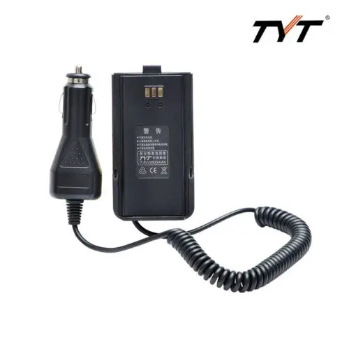 NEW 12-24V Car Charger Battery Eliminator for Radio Walkie Talkie TYT MD-760