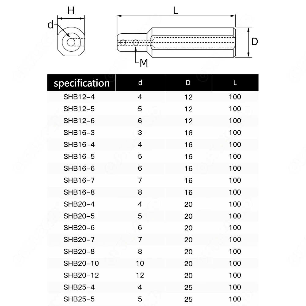 1pcs SHB12 SHB16 SHB20 SHB25 -3 4 5 6 8 10mm Small Tungsten steel boring tool holder small diameter holder cutting bracket