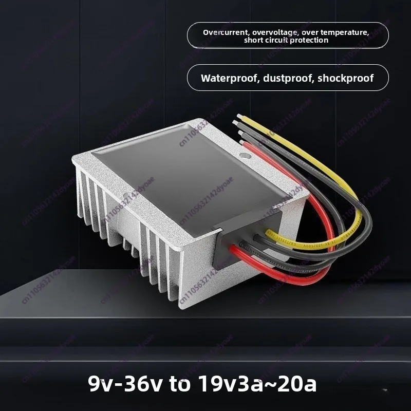 DC 9-36V to 19V regulator module 12V to 19V step-up and buck converter 24V regulated 19V power supply