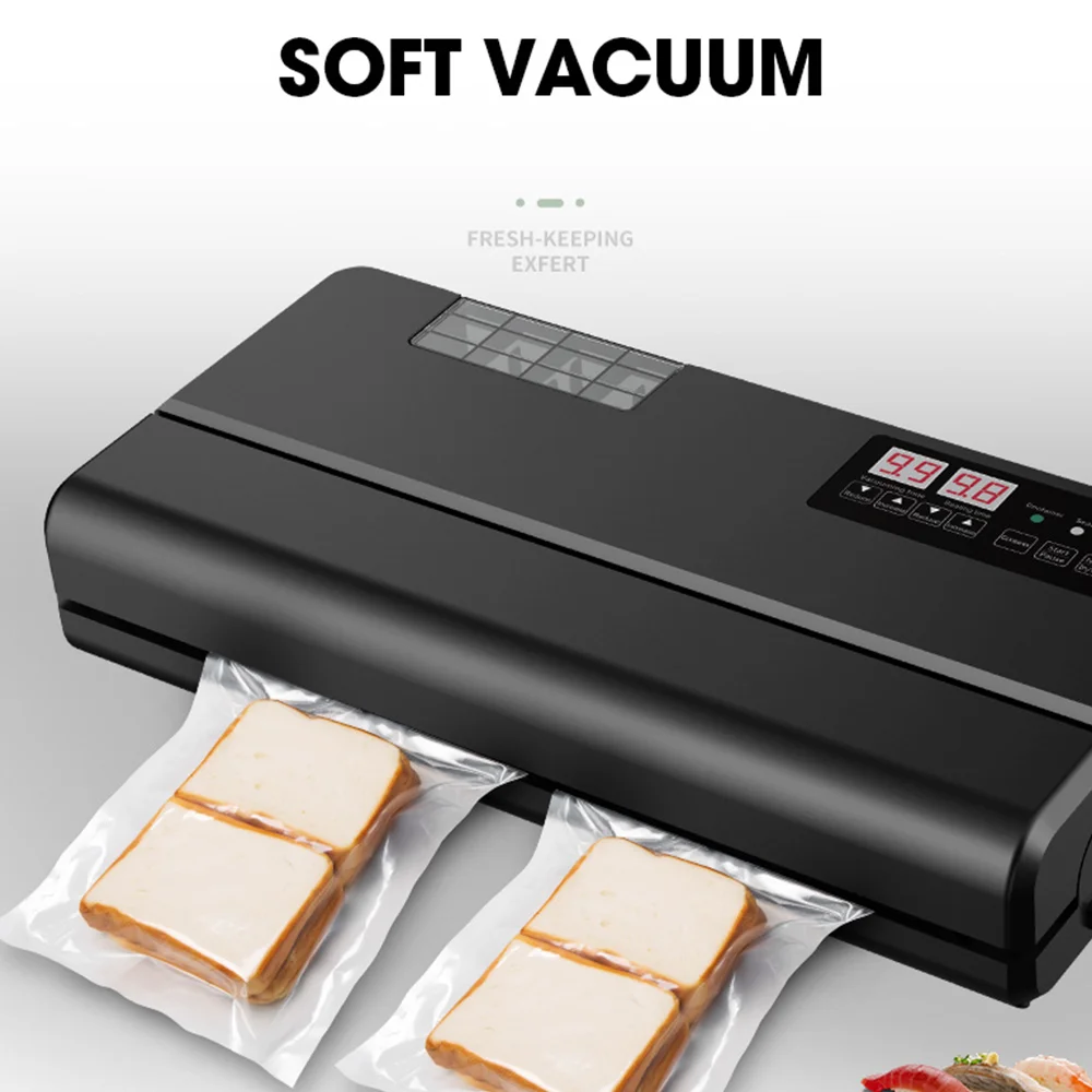 Portable Food Vacuum Sealer Machine Automatic Mini Preservation Machine for Plastic Sealing