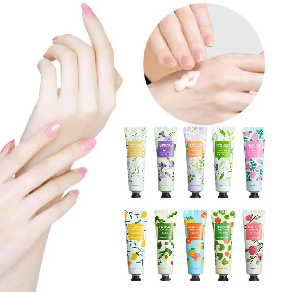 30g Color Random Essence Hand Cream Moisturizes And Plant Dry Cuticle Hands Essence Cream Moisturizing And Hand Softens G4G7