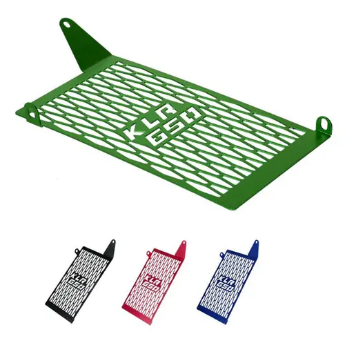 Para Kawasaki KLR650 KLR 650 2008 2009 2010 2011 2012 2013 2014-2018 accesorios de motocicleta Protector de cubierta de rejilla de radiador