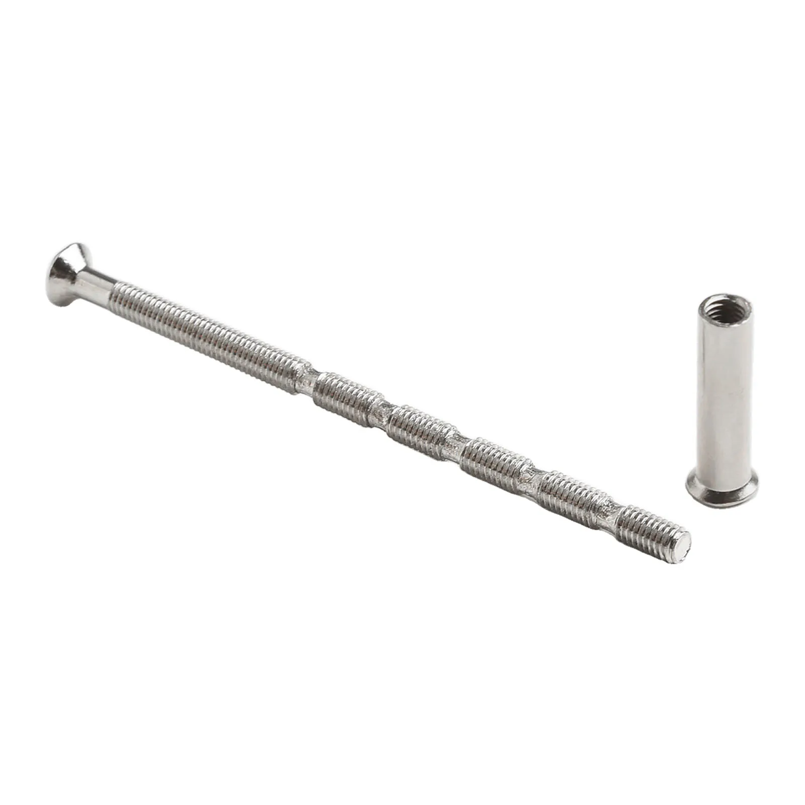 Door Handle Attachment Bolts for Eophmi For M3 Systems Carbon Steel Construction with Nickel Finish for 35-60mm Door Use