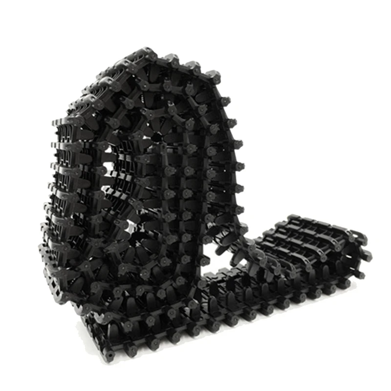 L67A Plastic Track for Damping Robotic Smart Car Model,Chain for Tracked Vehicle Clawler Track-Type Tank Accessory DIY RC Toy