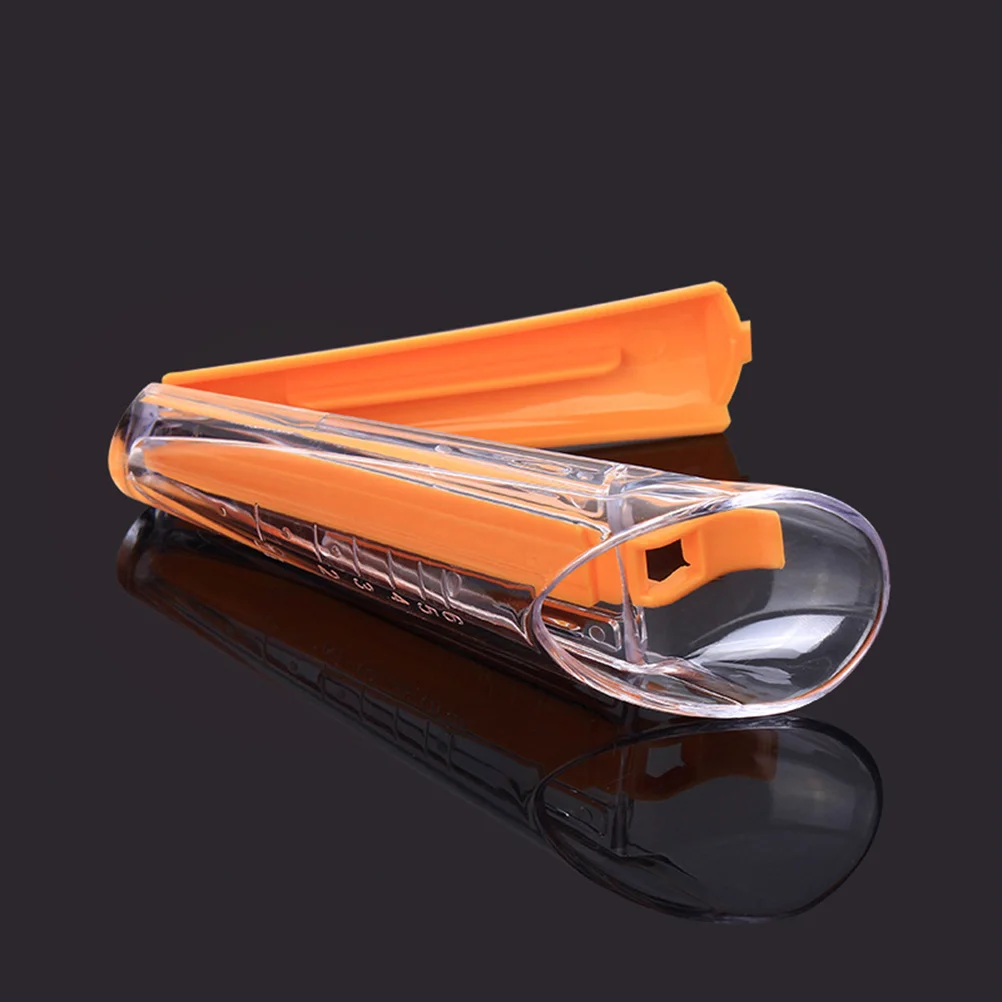 

3Sets Yeast Measuring Cups Plastic Sealing Clip Removable Easy Clean Accurate Scale Baking Kitchen Gadget