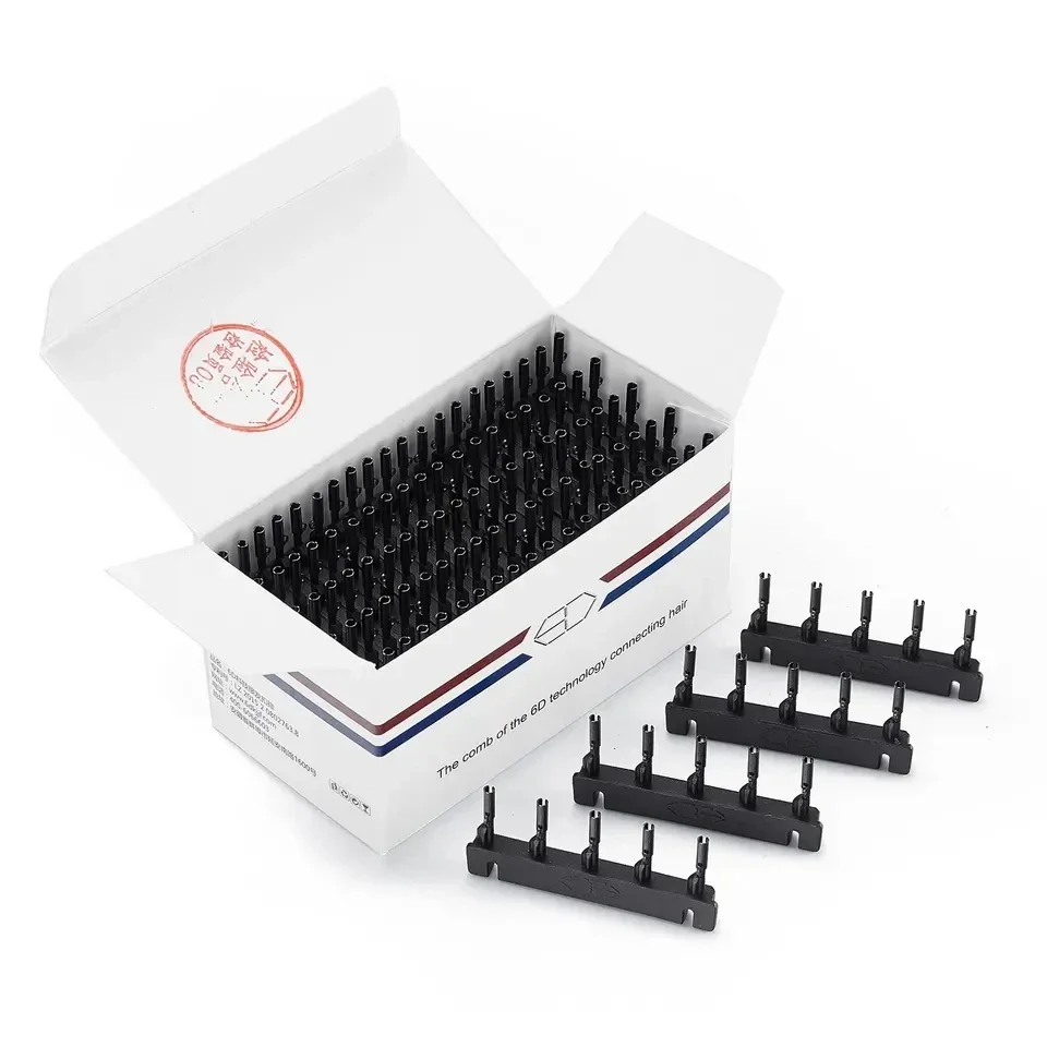 6D-2 Hair Extensions Machine Human Hair for Connection Hair Connection Buckle Clip Fastest No Trace Salon Equipment