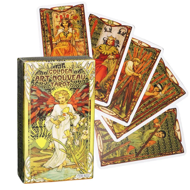 Witches Oracles Tarot Cards Mysterious Divination Deck for Women Girls Cards Ellen Dugan Family Party Game Board Game