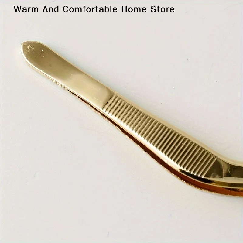 【W】Titanium Molecular Cooking Special Elbow Tweezers, Cold Dish Shaping Tweezers, Kitchen And Restaurant Pastry Decoration Tools