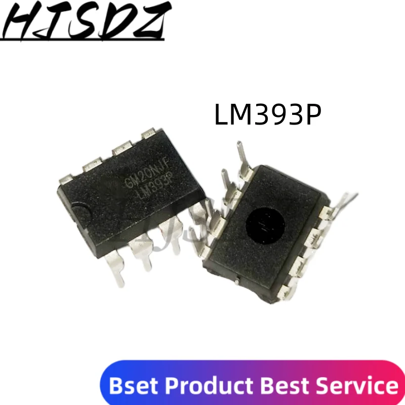 10 Uds. LM393P DIP8 LM393 DIP LM393N 393 DIP-8 nuevo y original IC