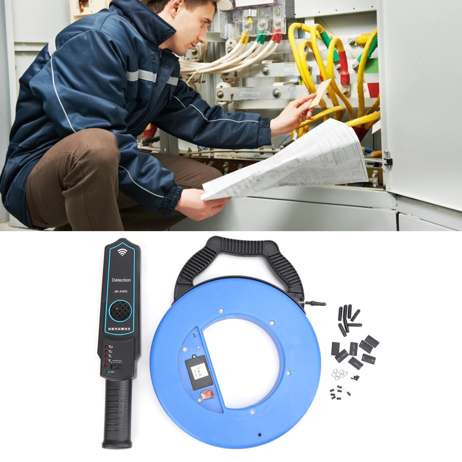 Linie Blockade Detektor Hause Rohr Pipeline Tragbare Verstopfung Tester Erkennen Werkzeug Rohr Verstopfung Erkennen Werkzeug