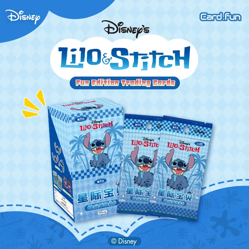 10 Packs CARDFUN Lilo and Stitch Cards Booster Packs – TCG CCG Collectable Playing Trading Card