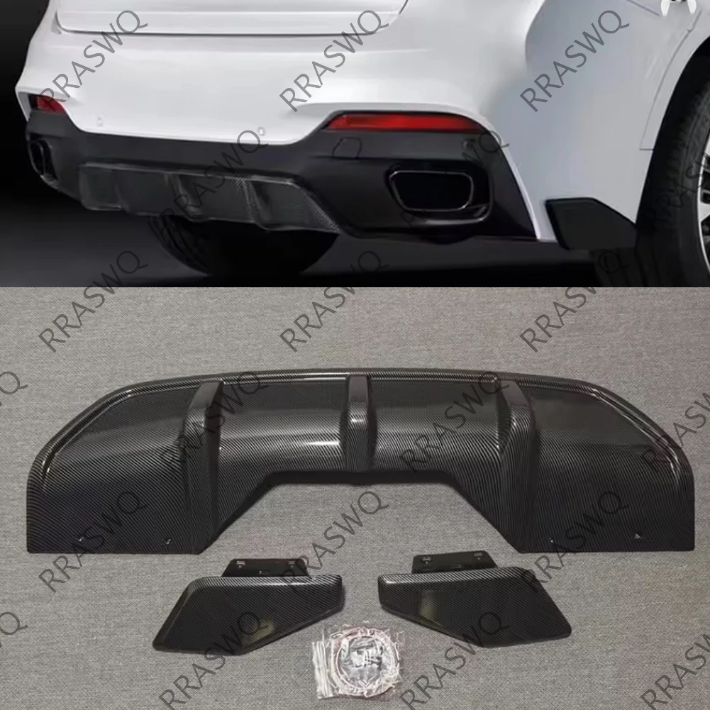 Für Bmw X6 F16 M Performance Style Heckstoßstangensplitter Lippe Heckdiffusor X6 30d 40d 40i 35i 50d 50i M Pack Bodykits 2014-2019