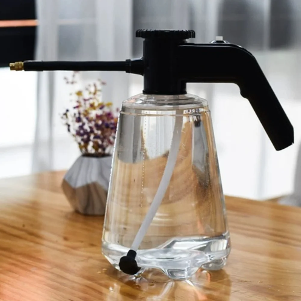 Electric Spray Bottle 2L Capacity with High Pressure Output USB Charging Port and Mode Spraying for Outdoor For garden