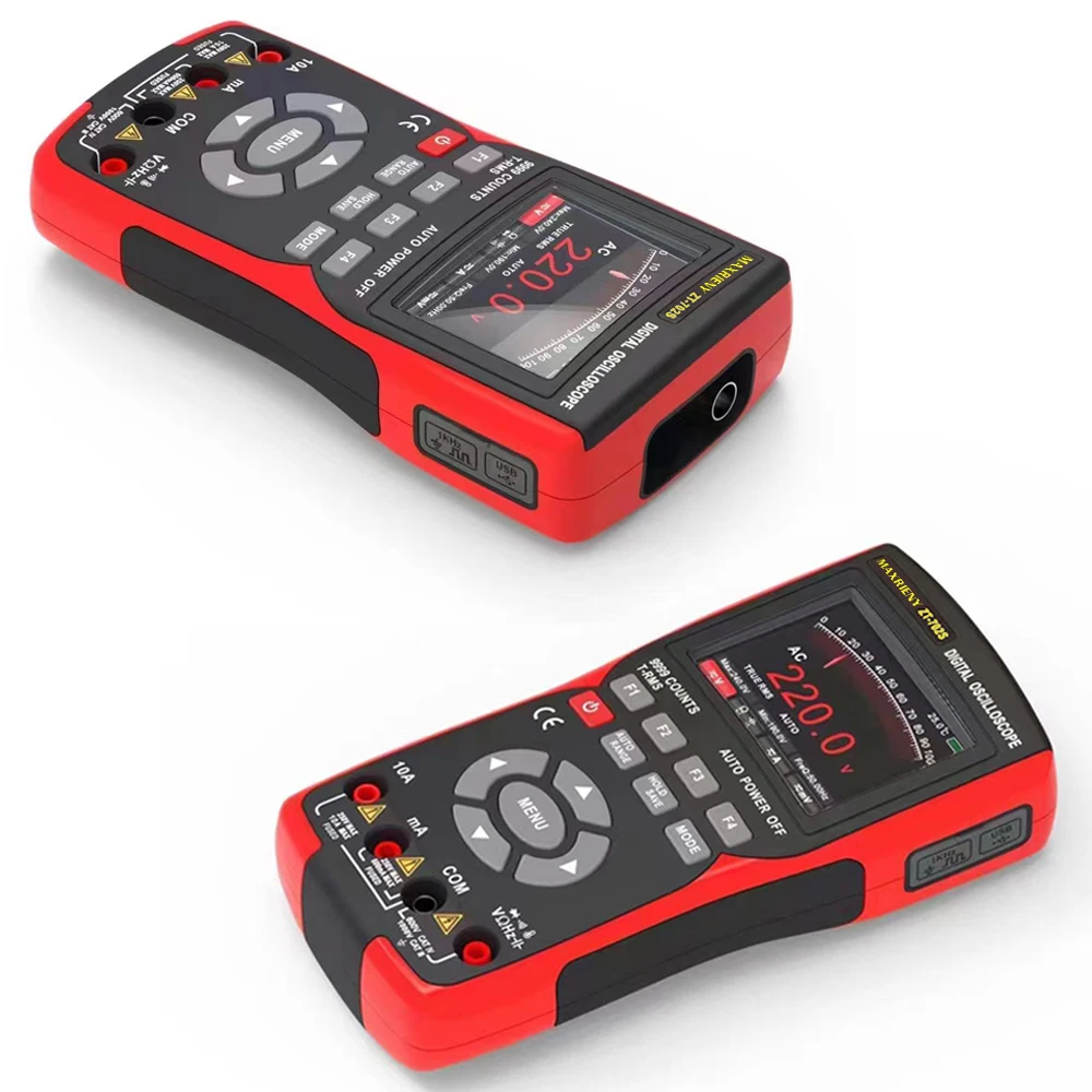 Oscilloscope numérique ZT702S, générateur de signal, document de 2.9 pouces, outil de tension d\'écran, oscilloscope intelligent professionnel