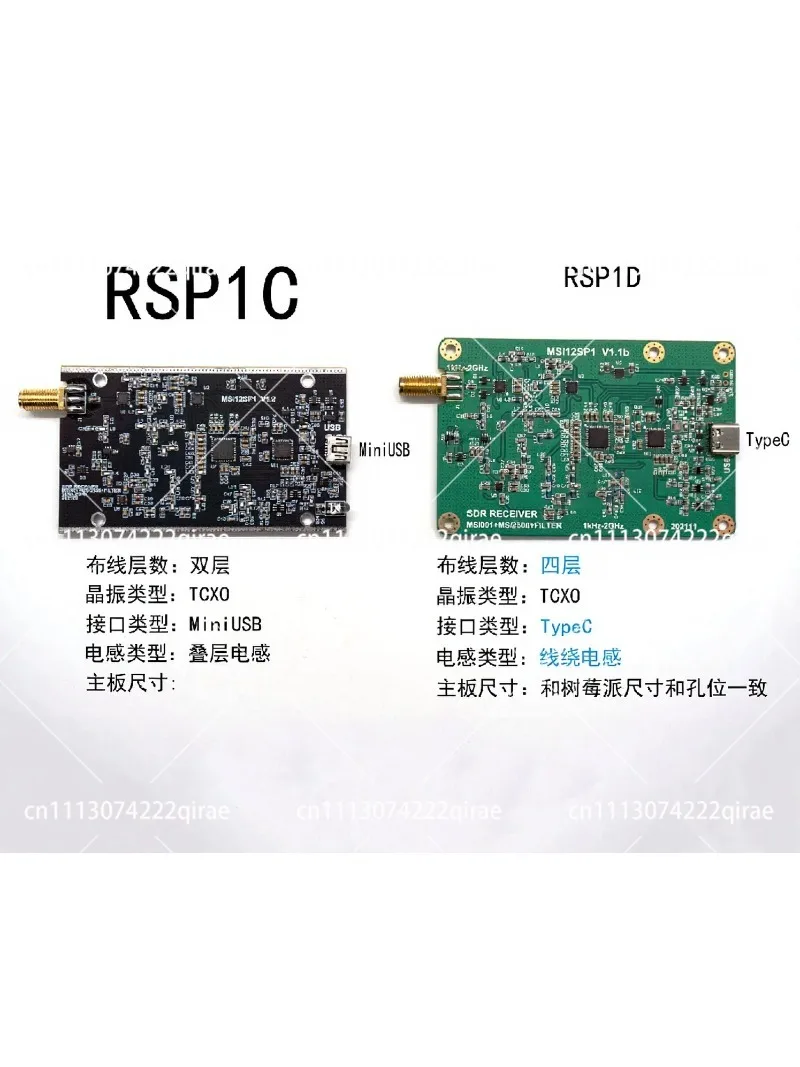 RSP1 10 kHz – 2 GHz Full Band Software Defined Radio Receiver