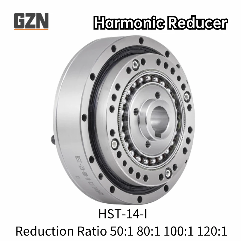 

1PCS HST-14 Reduction Ratio 50 80 100 120 Robot Joint High Torque High Precision High Speed Ratio Flat Harmonic Reducer