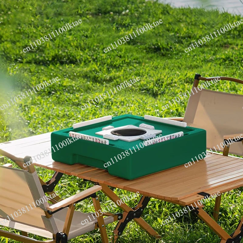 Blind Box Mini Mahjong Tiles Unpowered Desktop Mahjong Machine Travel Dormitory Portable Outdoor Camping