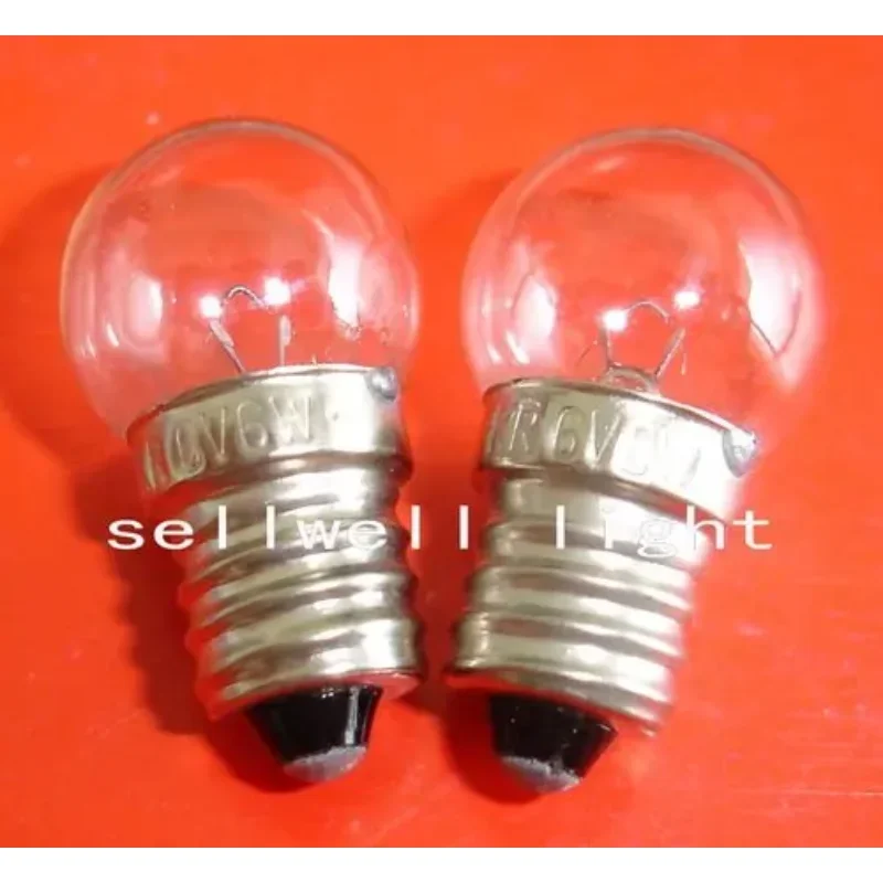 Real Promotion Professional Ce Edison  Lamp Free Shipping 6v 6w E10 G15 krypton Bulb  A555 2025-03