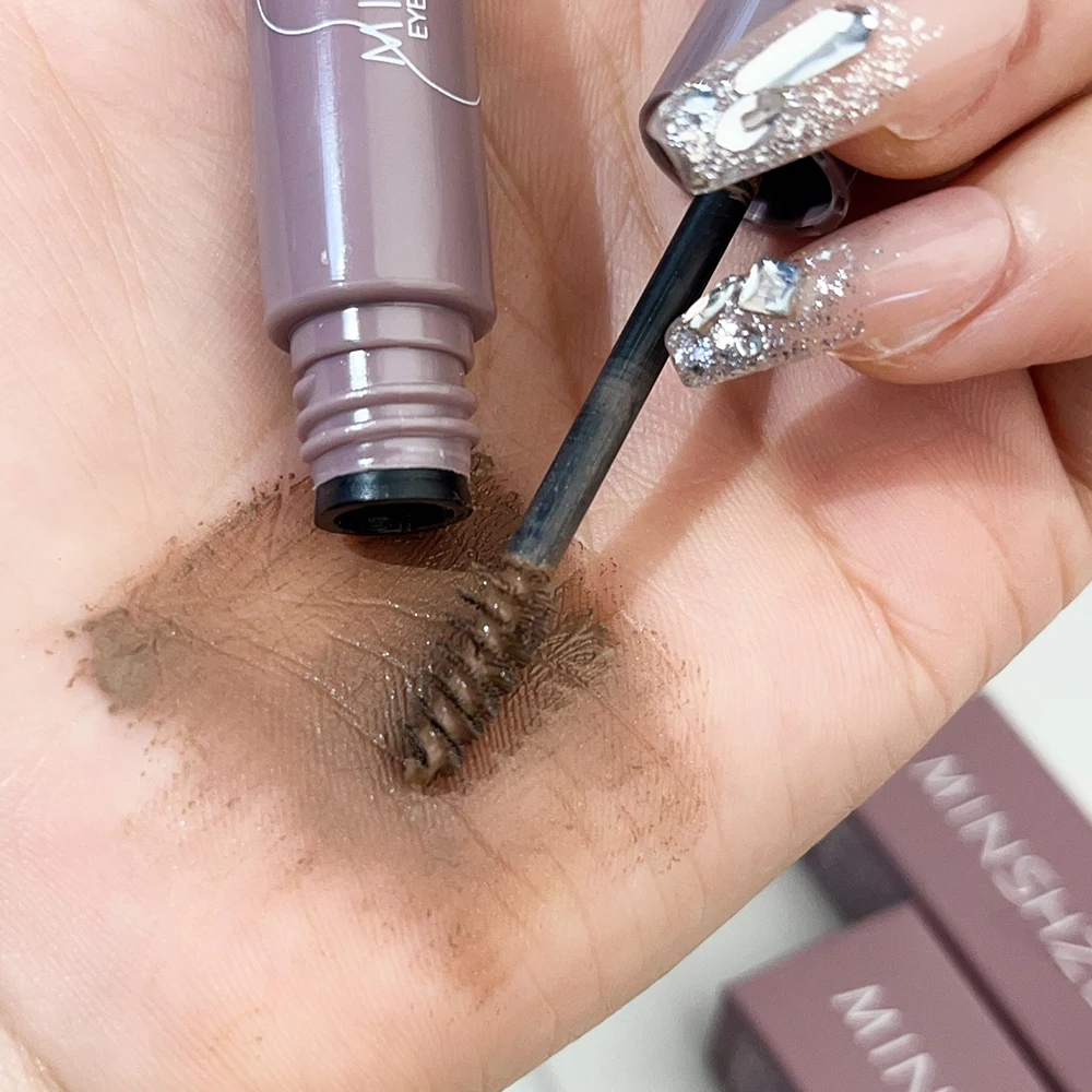 Flüssiges Färben Augenbrauen tönung wasserdicht dauerhafte flüssige Enhacer Farbstoff Augenbrauen gel Creme schwarz natürliche Mascara Tönung Make-up Kosmetik