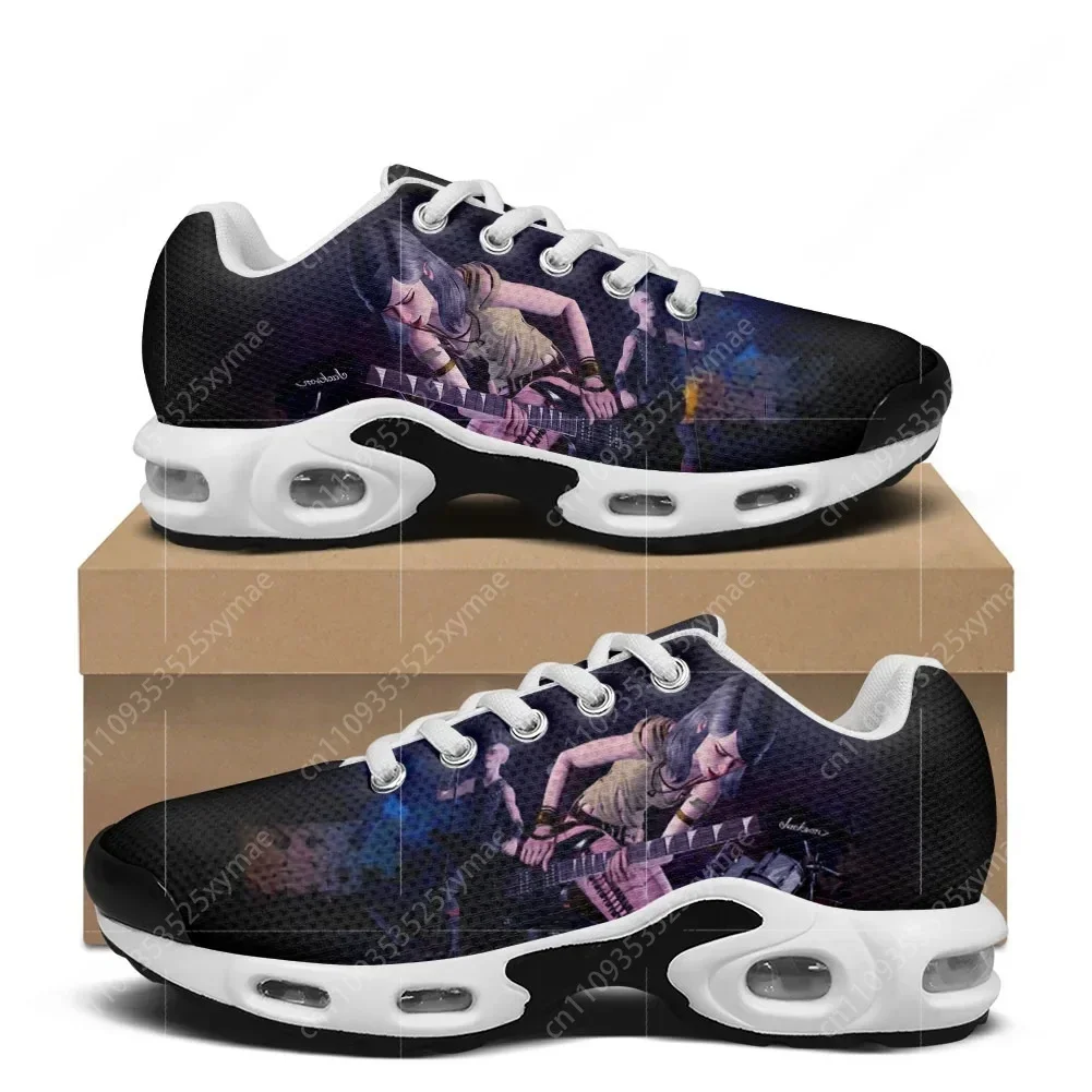 Rock Band 4 Air Cushion Sneakers Rhythm Games Men Women Teenager Lightweight Sports High Quality Custom Leisure Mesh Sneaker