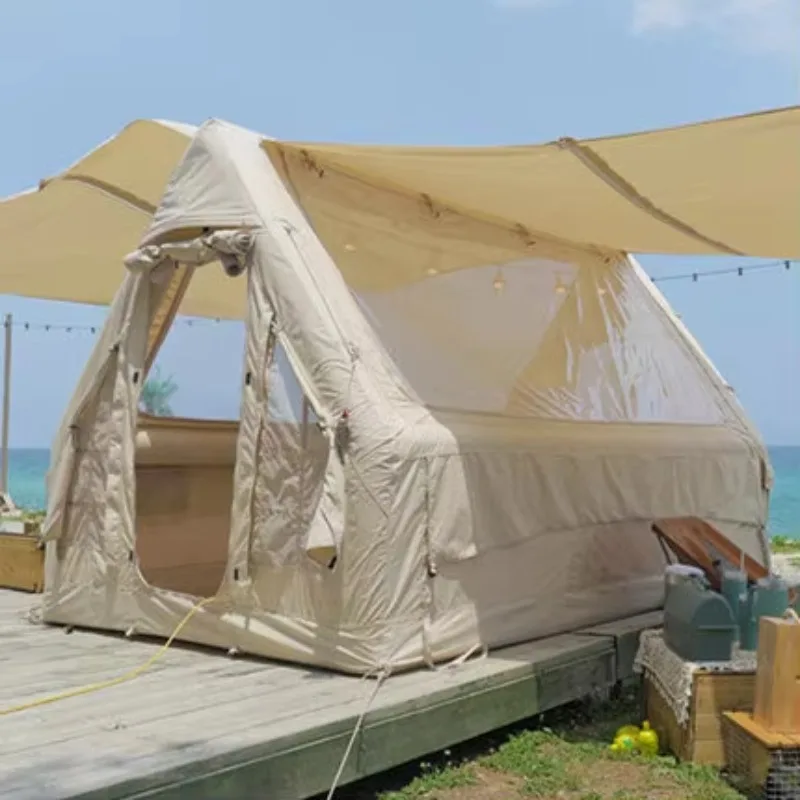 2025 6.82 Newest Inflatable Tent Roof Big Transparent Window For Outdoor Camping