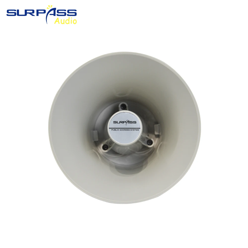 Bocina de transmisión impermeable para exteriores, altavoz de montaje en pared para Parque, fábrica y escuela