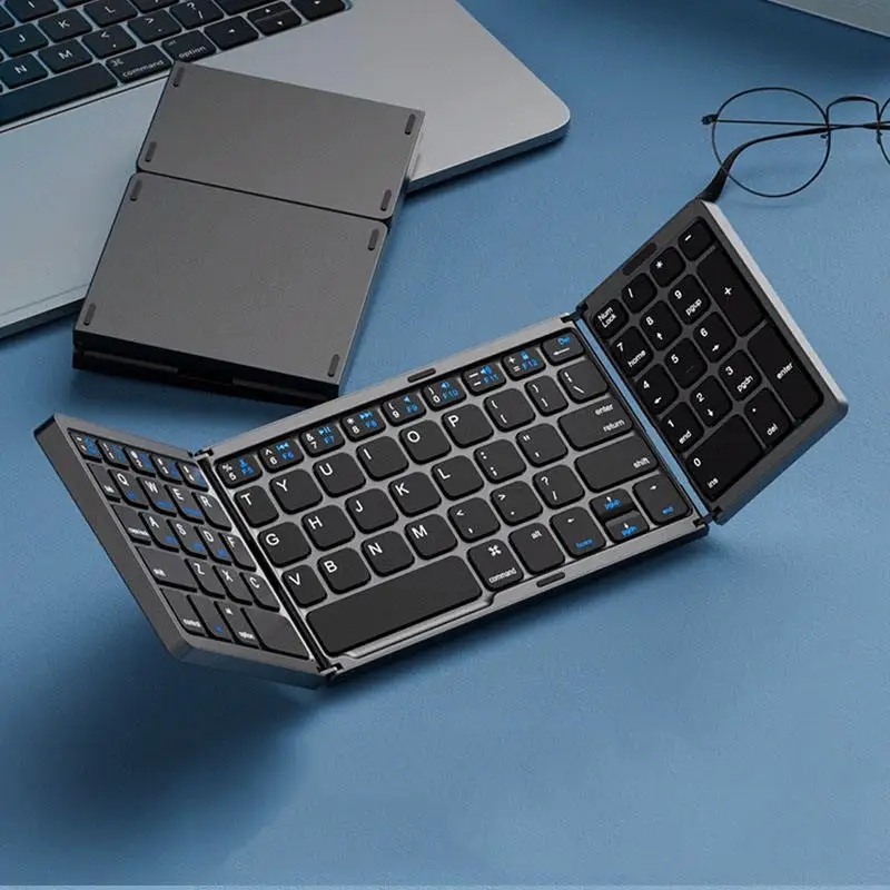 tastiera-bluetooth-pieghevole-tripla-con-tastierino-numerico-commutazione-multi-dispositivo-bluetooth-tasti-silenziosi-a-forbice-batteria-da-45-ore