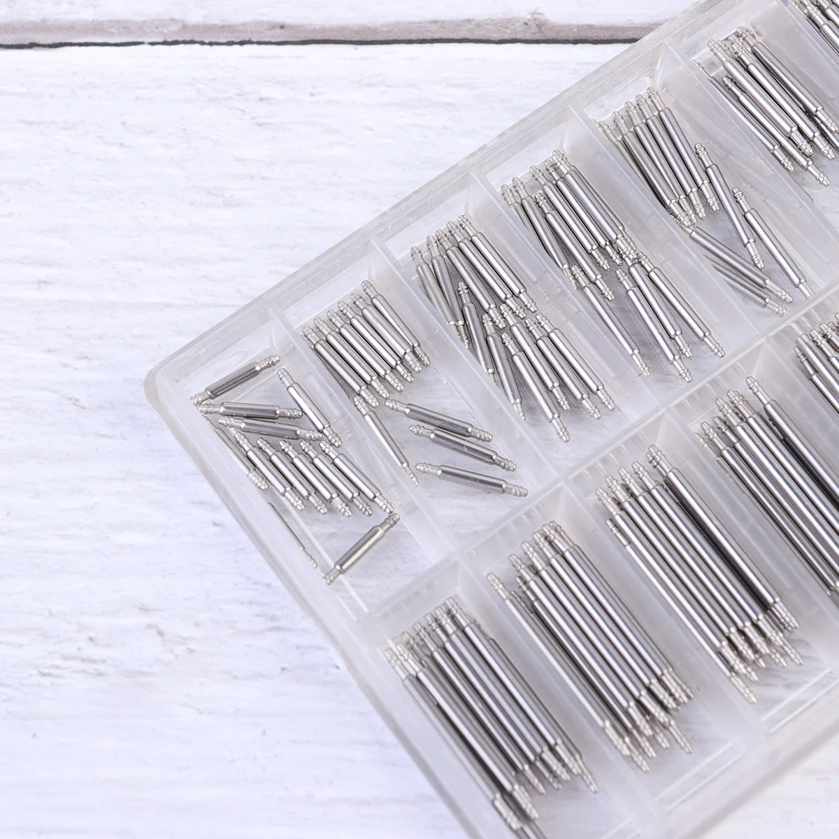 

216Pcs Watch Repair Tool Set Strong Metal Build for Effortless Strap Change and Link Pin Removal 8Mm-25Mm Silver