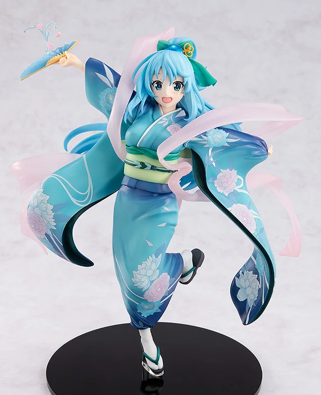 Konsuba God Blessing this wonderful world! Aqua kimono style 23cm PVC Action Figure Anime Figure Model Toys Collection Doll Gift