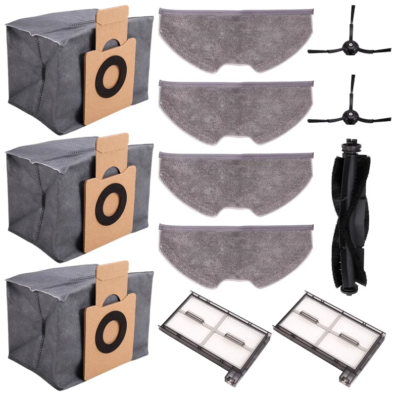 A88X Voor Eufy X8 Pro Robot Vervangende Onderdelen Hoofdrolborstel Hepa Filter Mop Pad Doek Stofzak Accessoires
