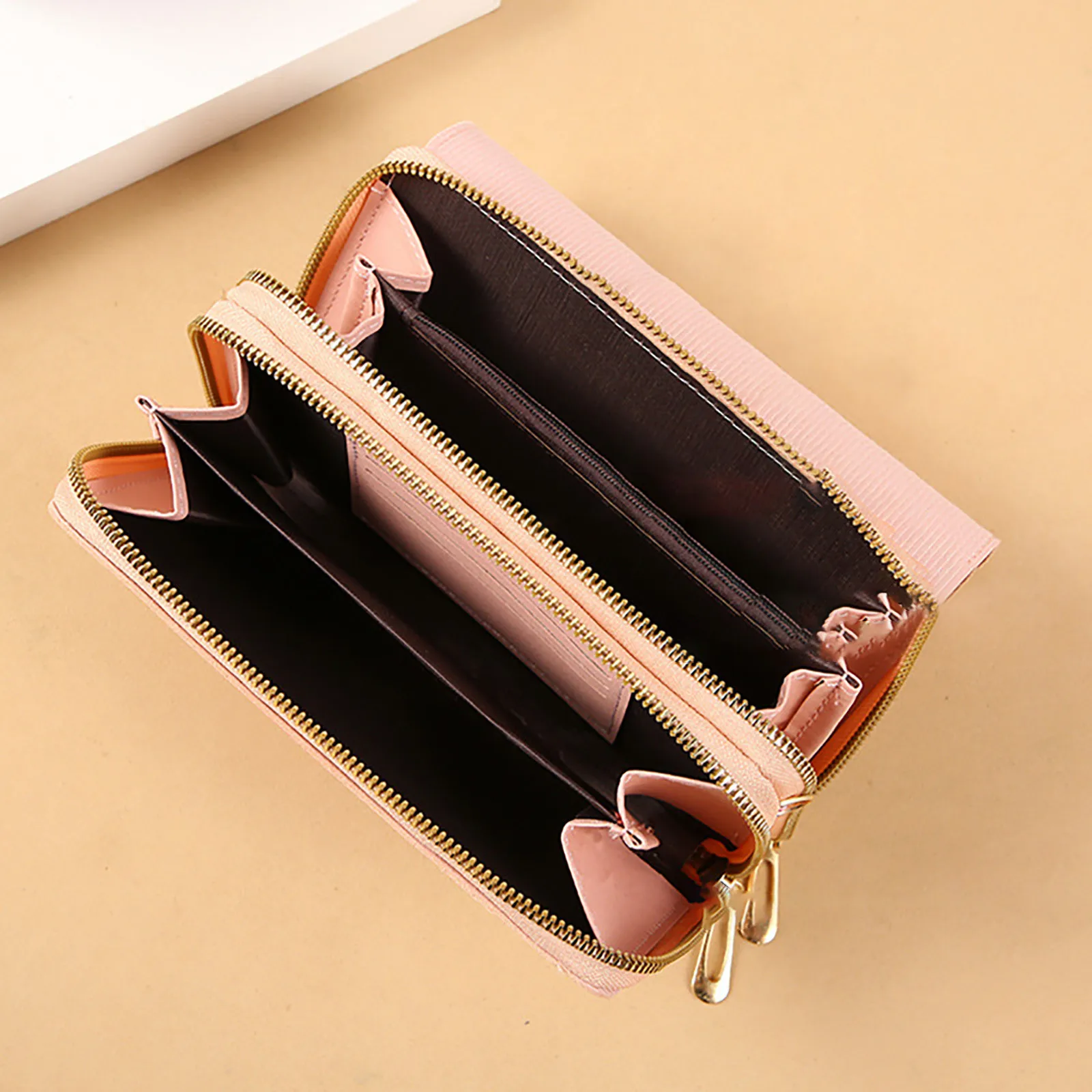 Women\'s Wallet Korean Handbag Multi Card Large Capacity Casual Shoulder Bag Mobile Phone Packet Fashion New Single Shoulder Bag