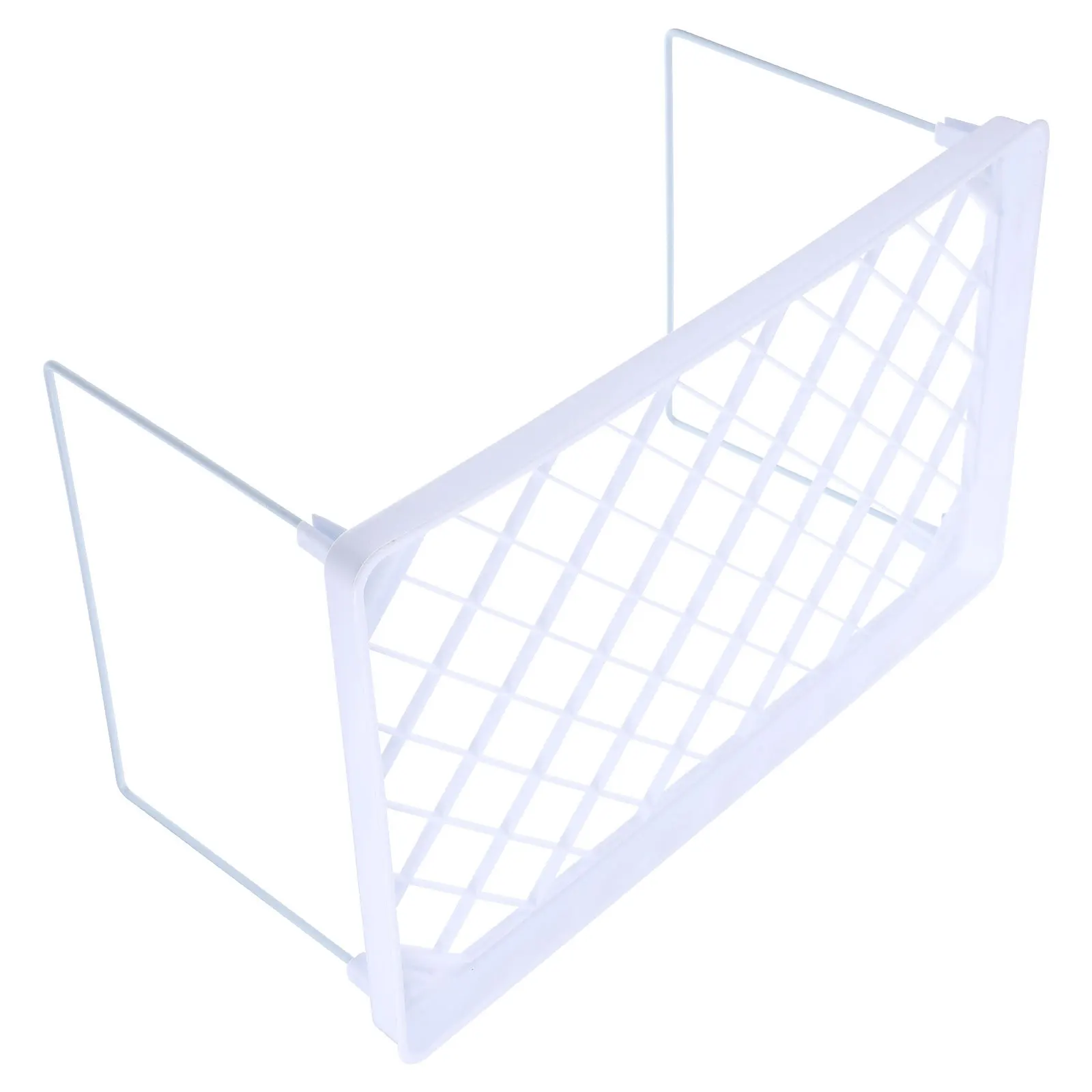 

1pc Desktop Storage Rack Foldable Heightening Shelf No Assembly Required For Home Office Organizer Sundries Storage Holder