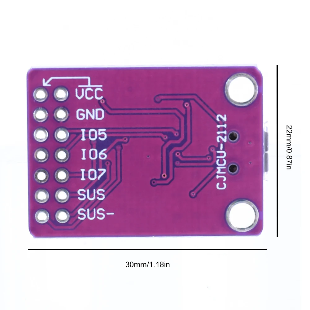 Módulo de comunicação usb para smbus i2c 2.0 microusb 2112 kit de avaliação interface MICRO-USB placa de depuração para arduino