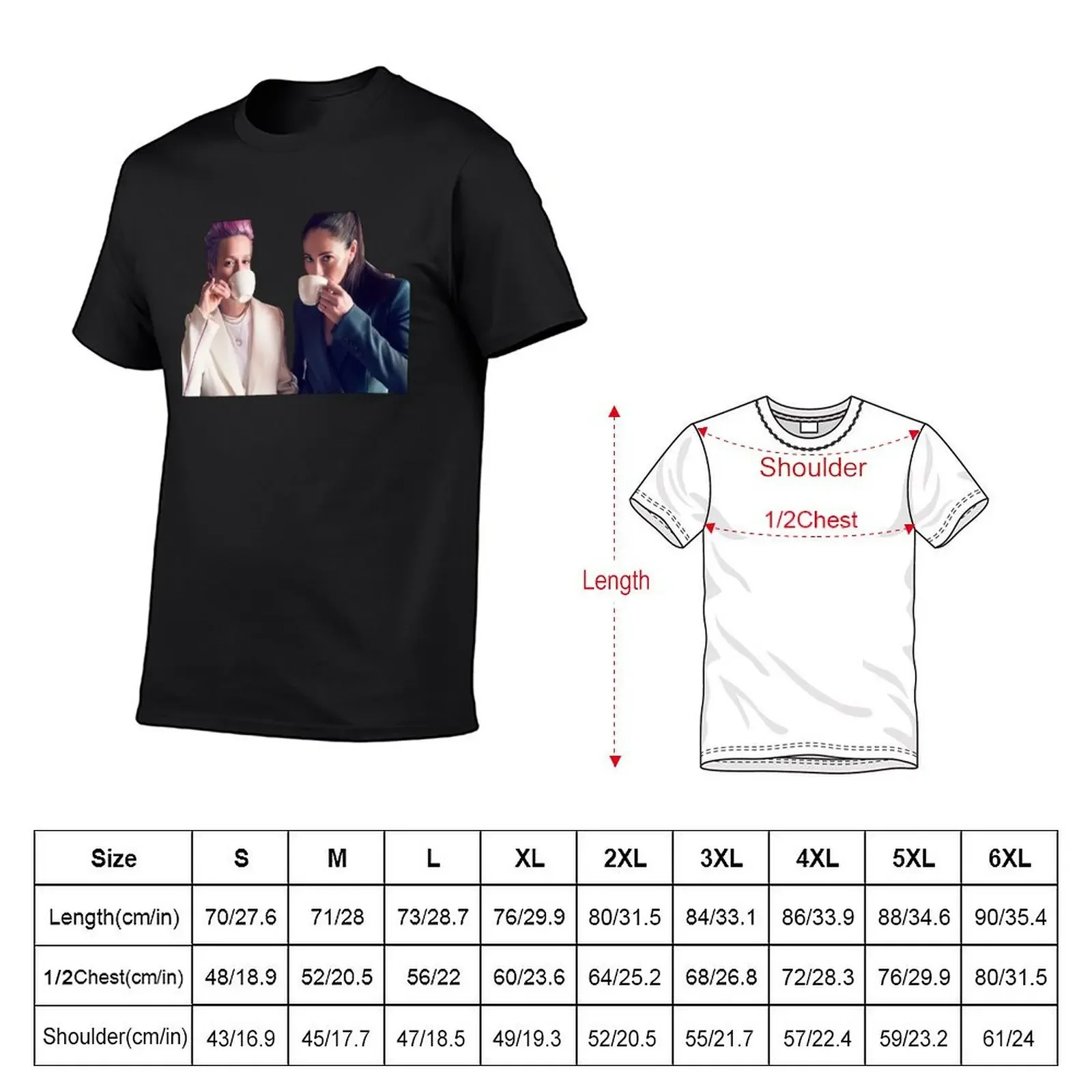 Megan Rapinoe and Sue Bird T-Shirt vintage anime shirt oversizeds plain t shirts men