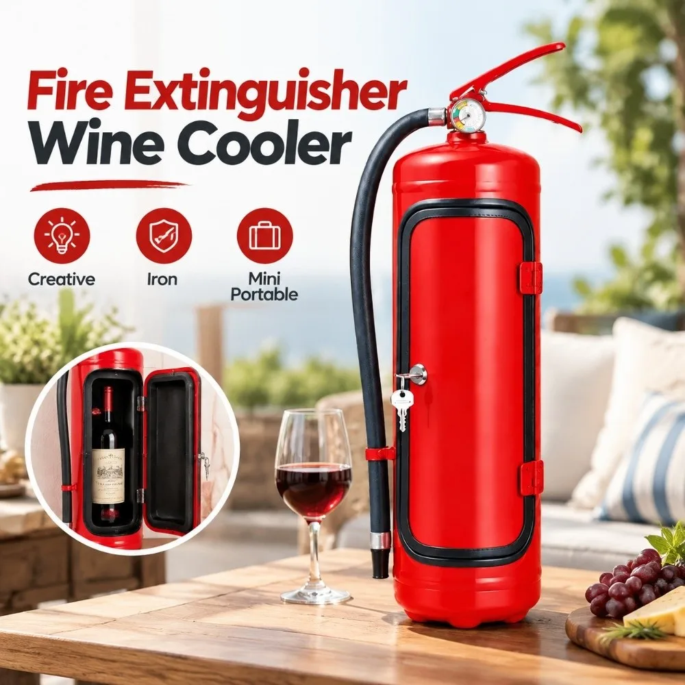 Unique Shape Wine Storage Boxes Iron Creative Wine Bottle Rack Portable Mini Wine Cooler Bar Furniture