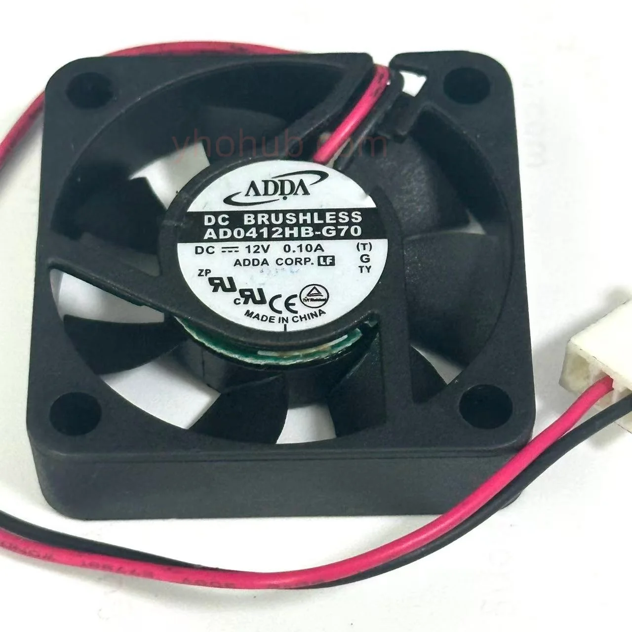 ADDA AD0412HB-G70 DC 12 V 0,10 A 40 x 40 x 10 mm Server-Lüfter