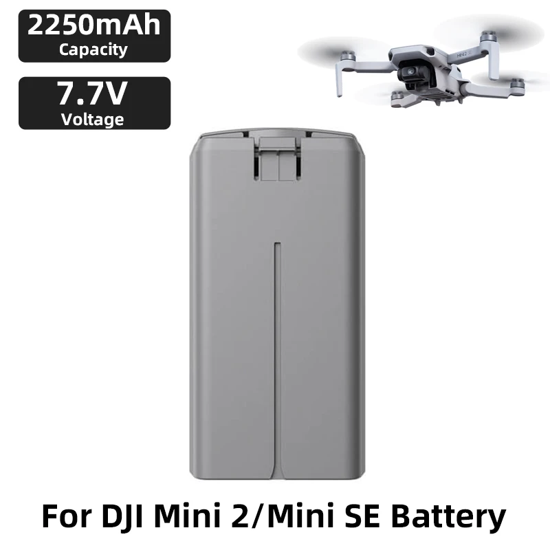 

For Mini 2 Battery DJI Mini SE Intelligent Flight Battery 2250mAh 7.7V Mini 2 SE 31 Mins LiPo 2S Drone Accessory Flight Battery