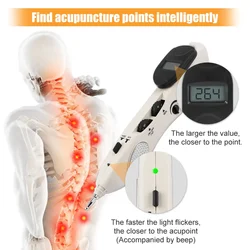 Electronic Acupuncture Pen Point Detector Acupuntura Massager Pain Therapy Laser Acupuncture Meridian Massage Pen Droshipping