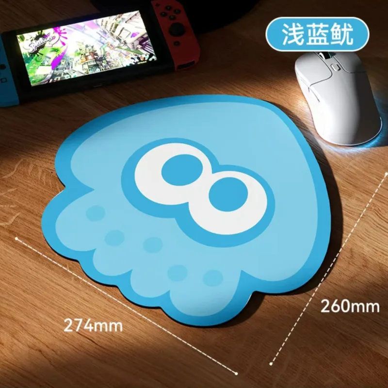 

Splatoon Inkling Mouse Pad Kawaii Animal Octopus Doll Mouse Pad Cartoon Jet Fighter Cuttlefish Mouse Pad Office Decor