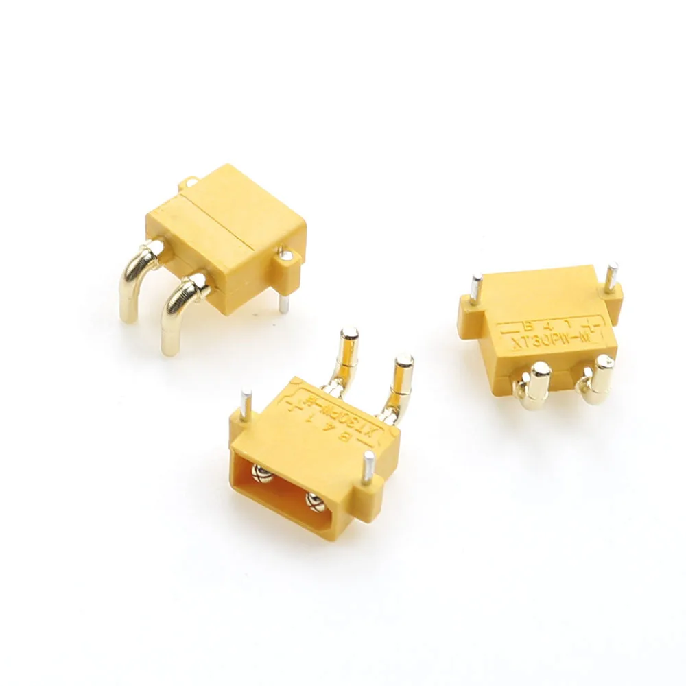 

XT30PW-M/F male/female board mounted horizontal aircraft model lithium battery controller connector