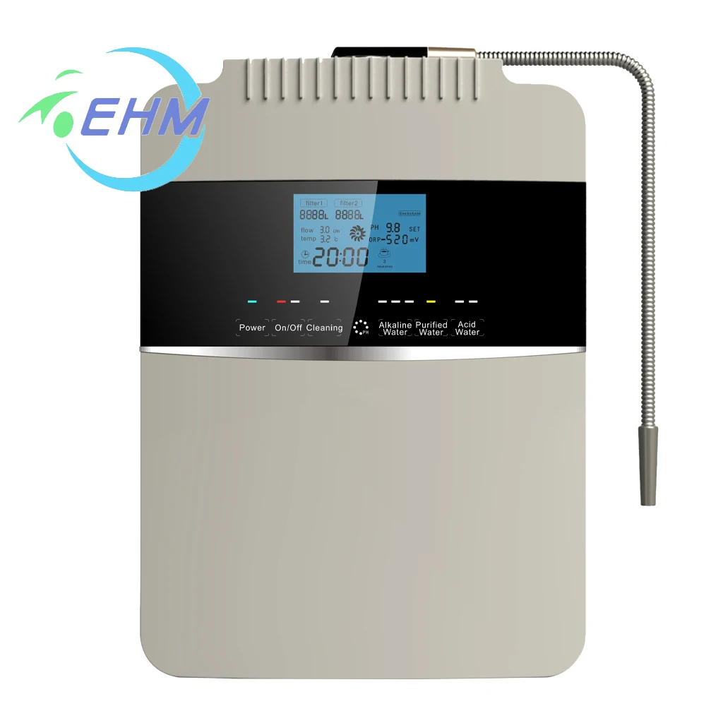

Alkaline Water Ionizer Home Appliances Quality Improvement 8 Plates Alkaline Water Machine
