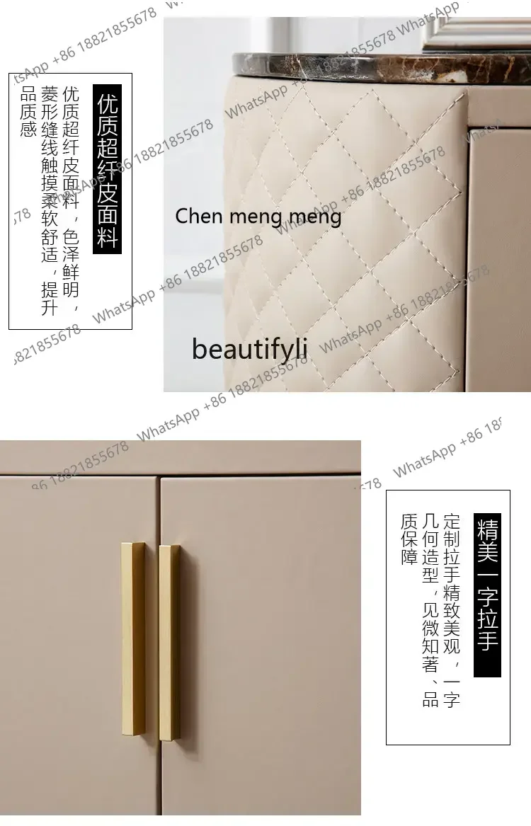 CC182R11 Mesa de centro moderna y ligera de lujo, mesa de té ovalada chapada en oro de acero inoxidable, pequeño apartamento, sala de estar italiana de mármol