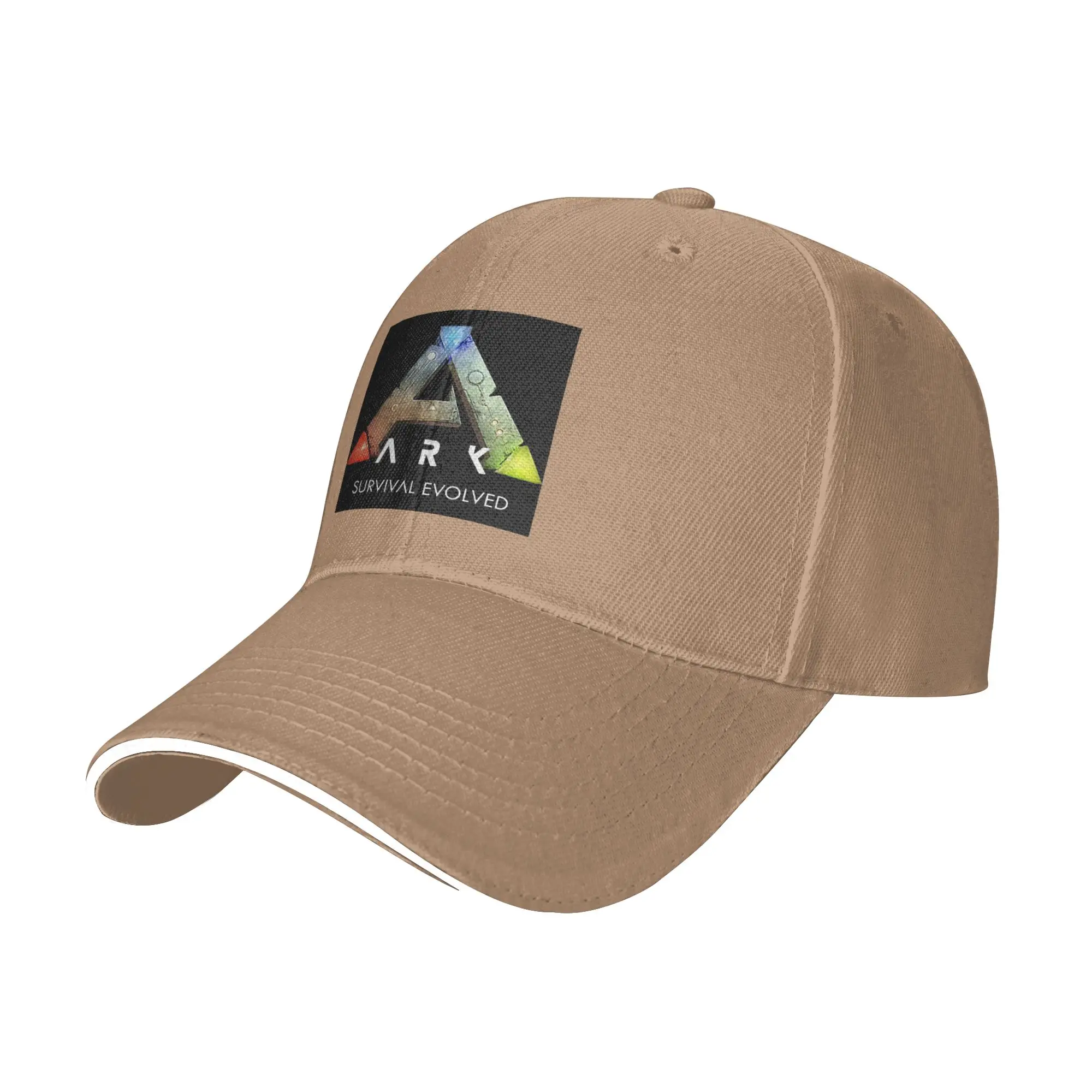 Casquette noire Ark Survival Evolved, casquette de baseball décontractée à la mode, chapeau réglable, style hip hop, chapeaux de baseball unisexes d'été personnalisables